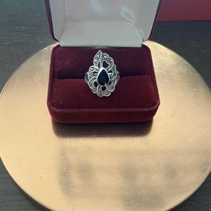 925 Onyx ring. Size 6.5